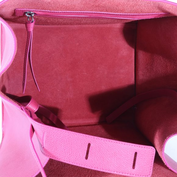 Celine Pink Leather Phantom Luggage Tote - Picture 4 of 7